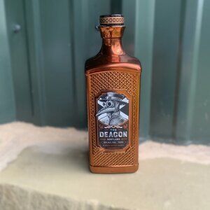 BOTTLE - EMPTY  - THE DEACON SCOTLAND Scotch Whisky 700ml - Copper Color